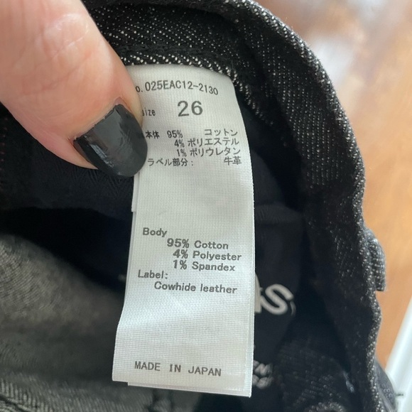 Moussy Vintage Checotah Distressed Skinny Jeans in Black Size 26 - Picture 12 of 13